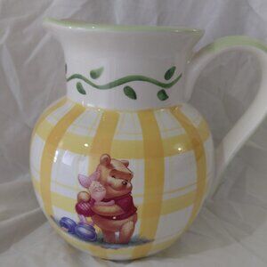Vintage Simply Pooh Porcelain Pitcher